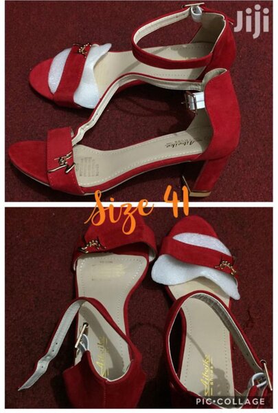 Block heel sandals