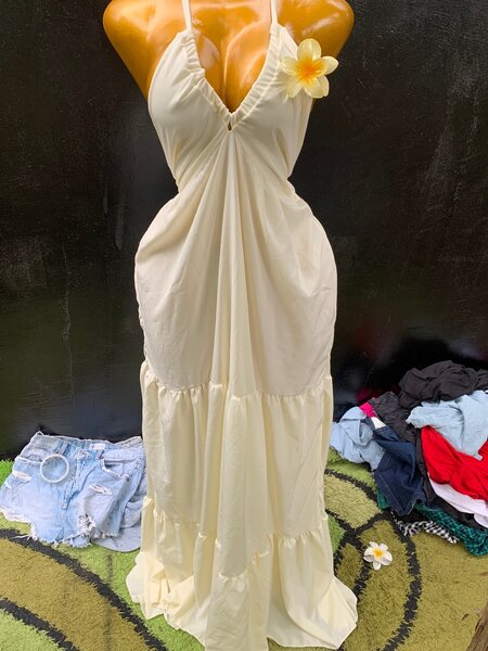 Robe Maxi Dos Nu Élégante