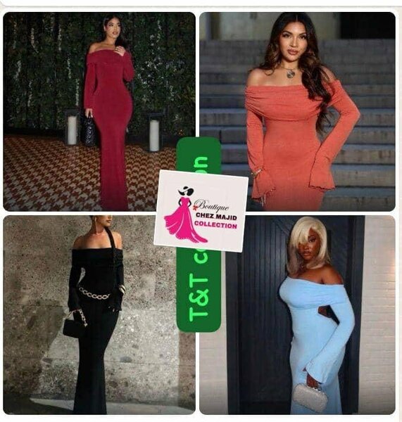 Robe élégante épaules dénudées