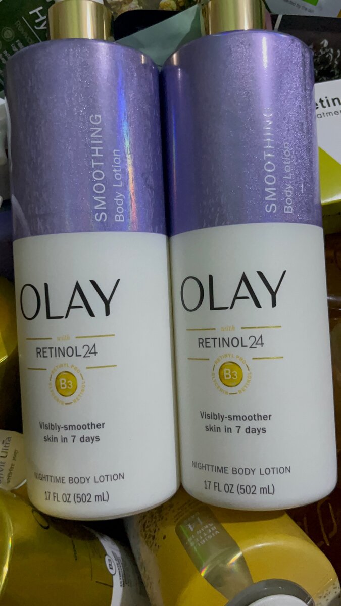Olay retinol body lotion