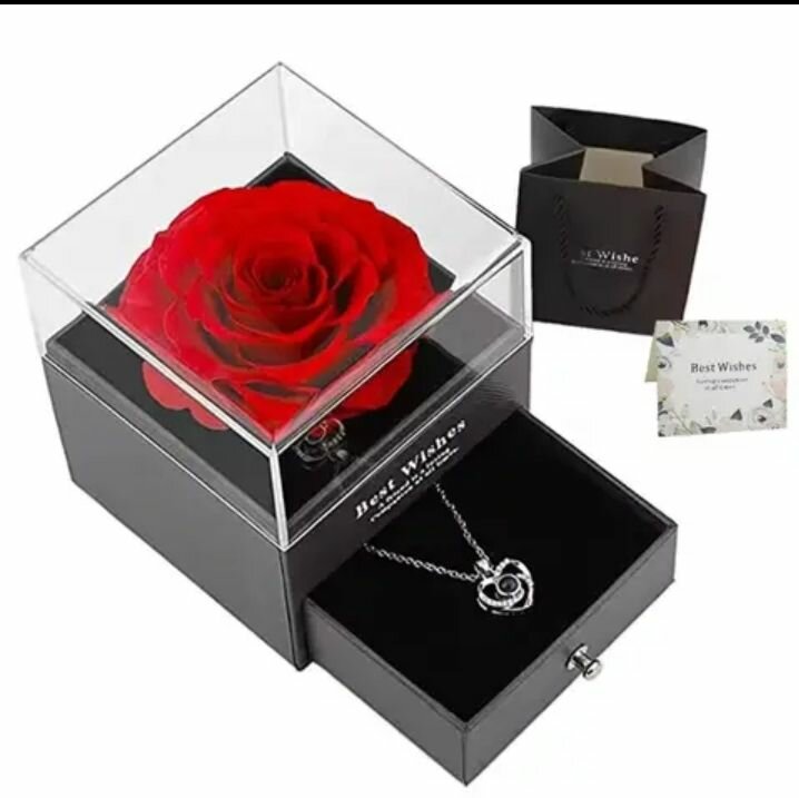 Coffret cadeau et collier
