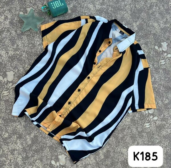 Beautiful and stylish summer shirt with short sleeves