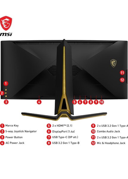 MSI MEG 34-inches OLED MONITOR