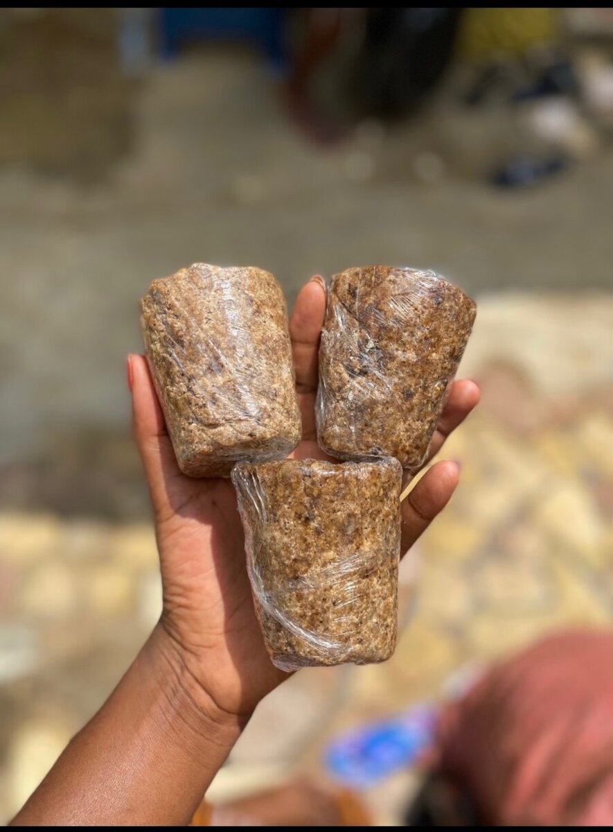 Savon noir brute du Nigeria