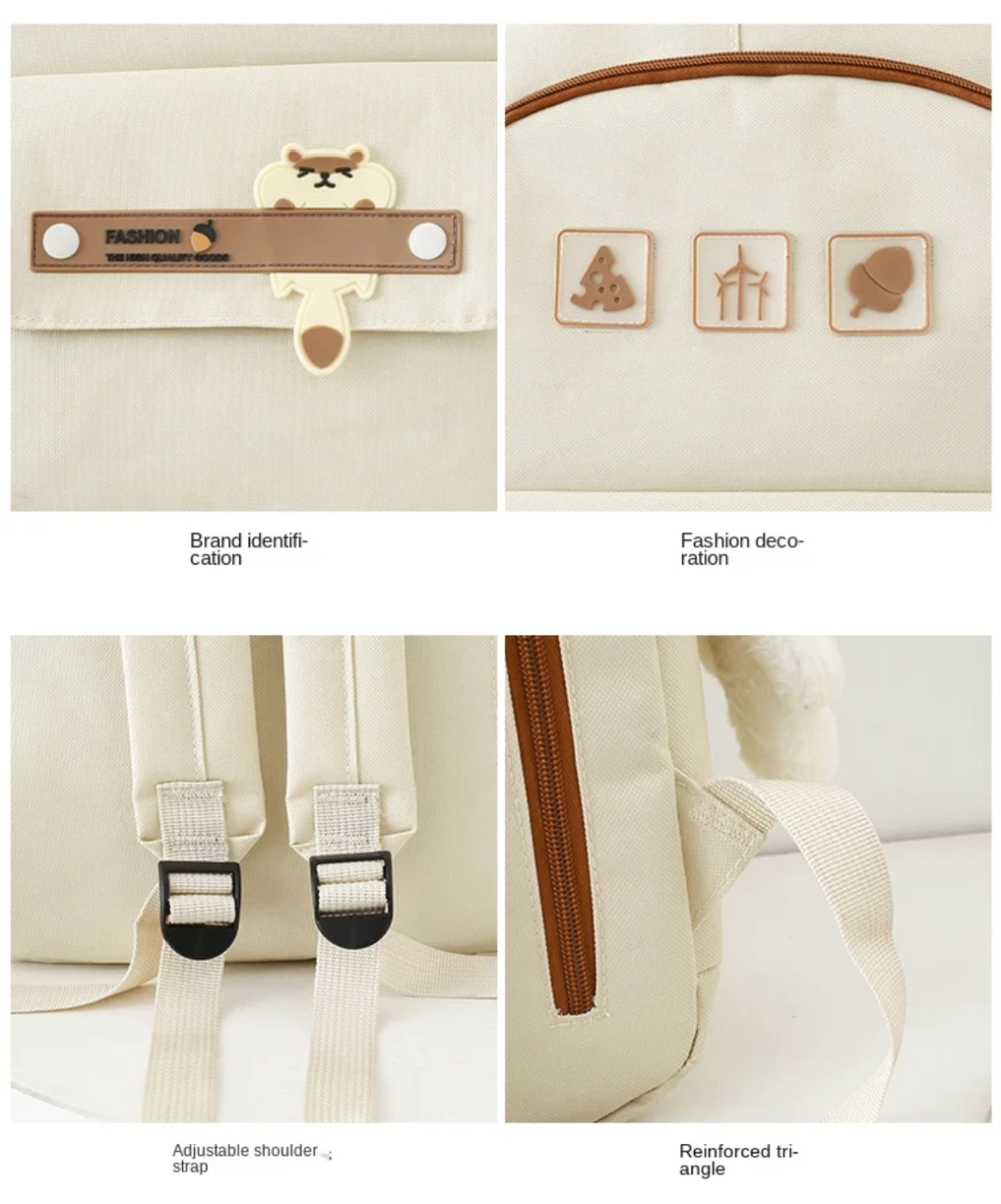 Sac à dos mignon avec peluche