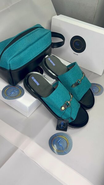 Sandales en tissu élégantes