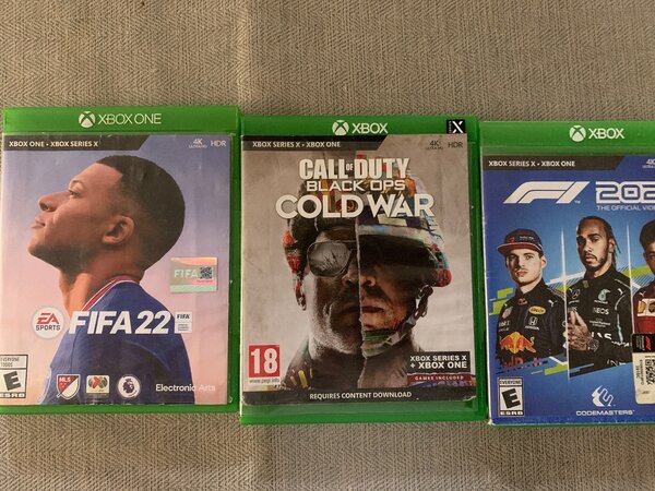 Lot de 3 cd xbox
