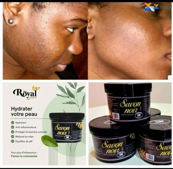 Savon Noir Royal Hydratant