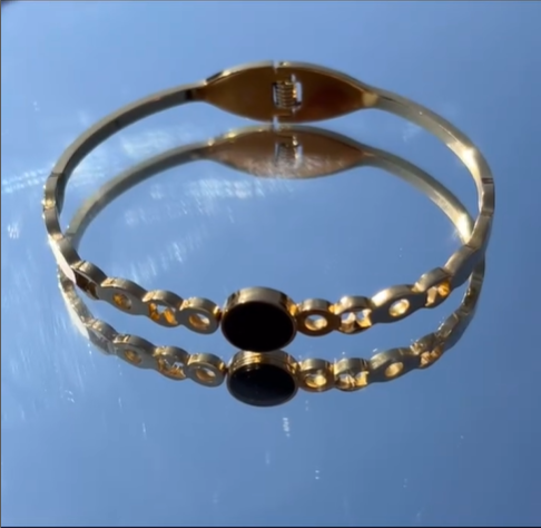 women's bracelet gold plated