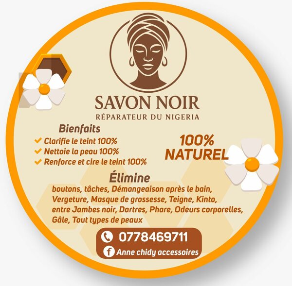 Savon Noir Naturel Nigeria