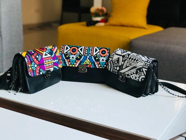 Sac à main imprimé élégant