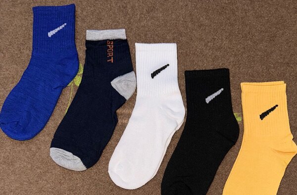10 Chaussettes colorées sport