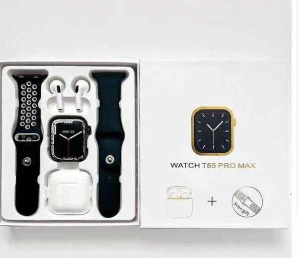 MONTRE CONNECTÉE +AIRPOD PRO 5+ 2 BRACELETS