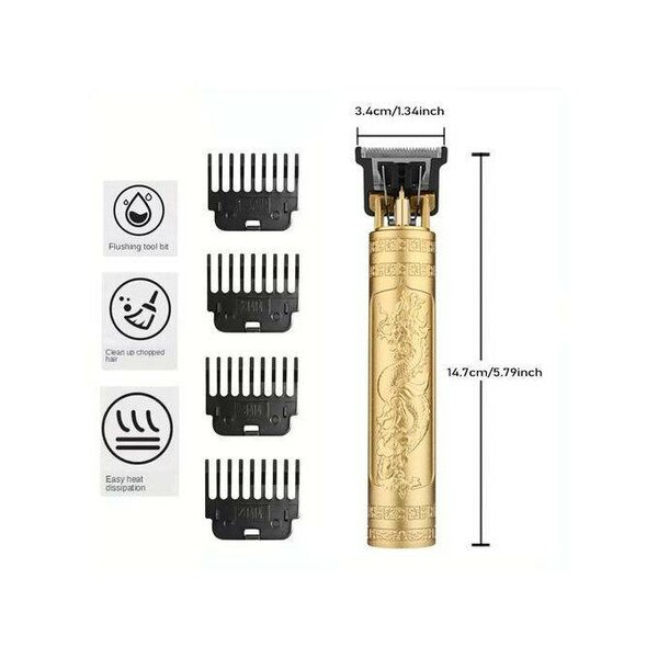 Tondeuse Vintage Dorée Professionnelle