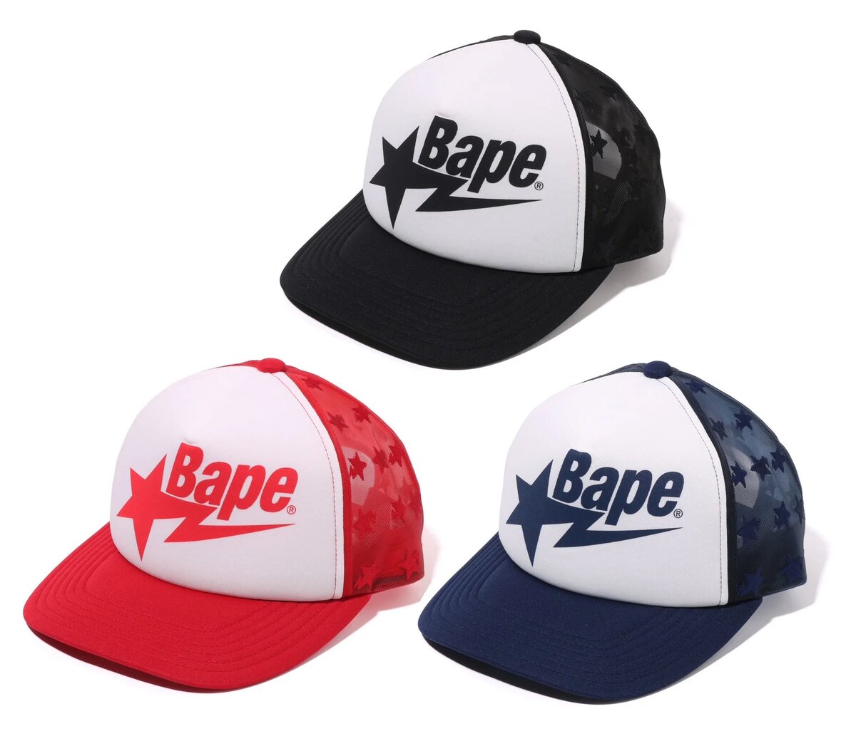Casquette Bape Trucker Star