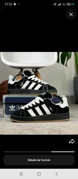 Baskets Classiques Homme Noires