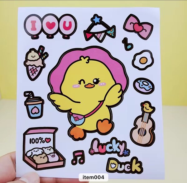 Autocollants mignons kawaii