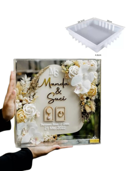 Moule Profond Résine Carré