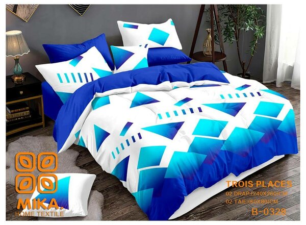 2 draps de lit et 2 taies