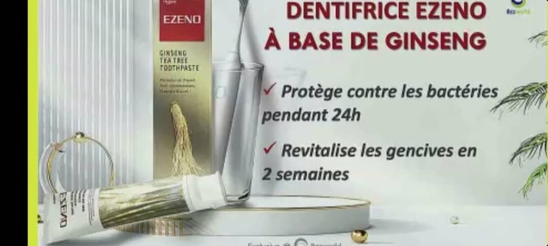Dentifrice EZENO au Ginseng