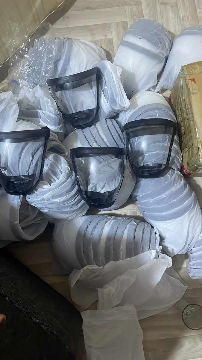 Visière de Protection Anti-Éclaboussures