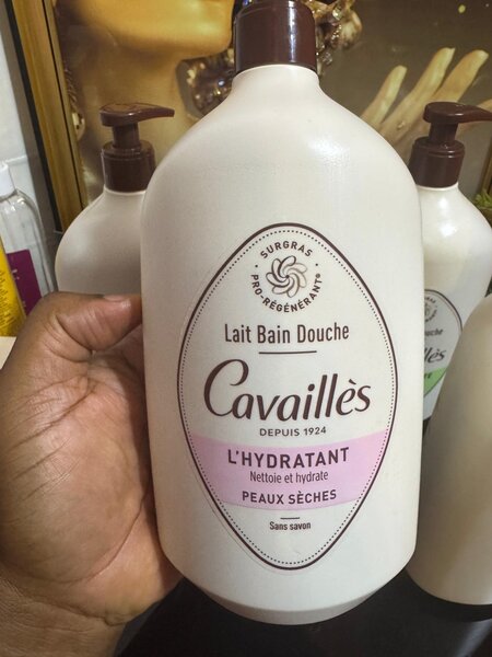 Lait Bain Douche Cavaillès 1L