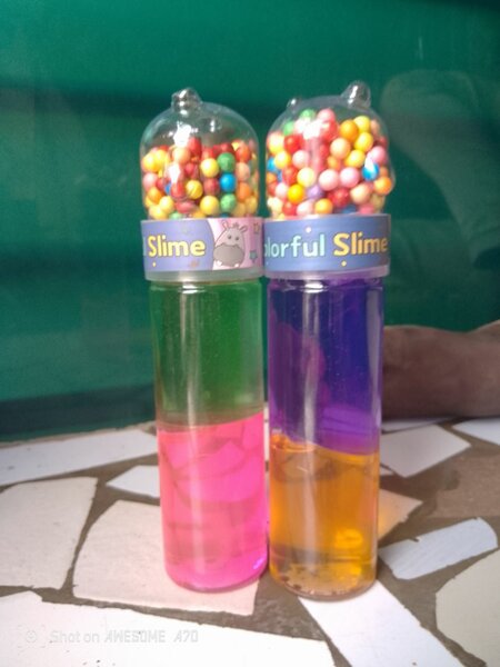 Slime Coloré à Billes
