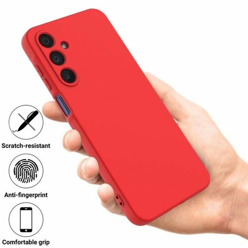 Coque sil Samsung A16 - Rouge