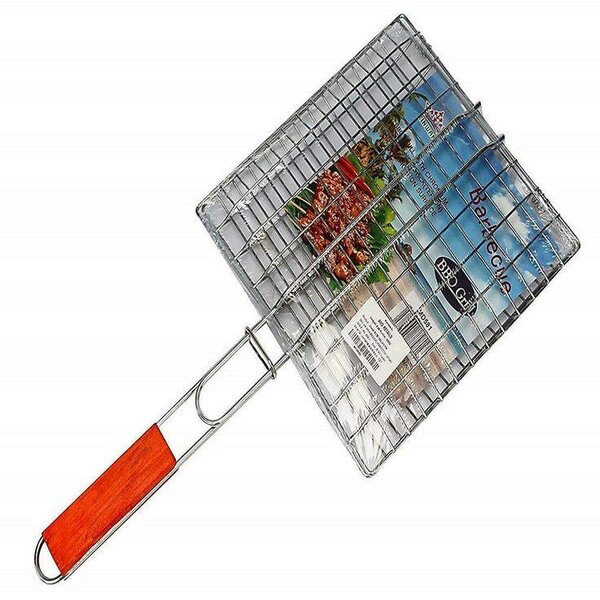 Grille barbecue moyen en inox