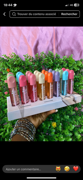 Ensemble de Brillants à Lèvres