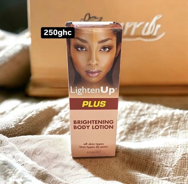 Lighten up body lotion