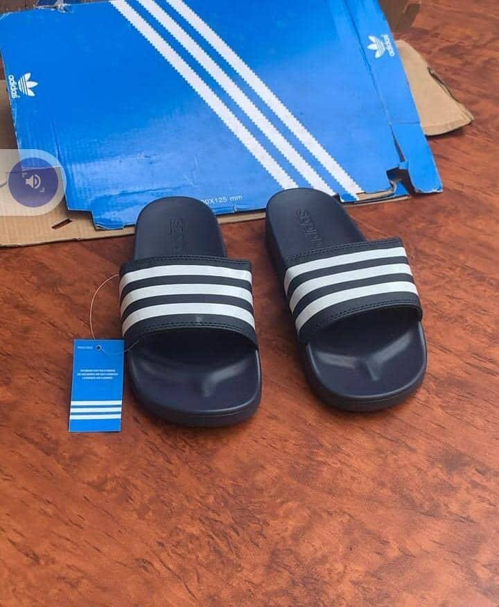 Adidas foam slippers