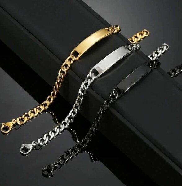 Trendy Metallic Chain Bracelets