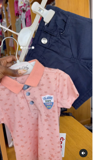 Children's clothing set for boys with shorts