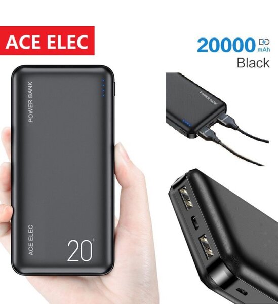 Ace Elec PowerBank 20,000 mAh