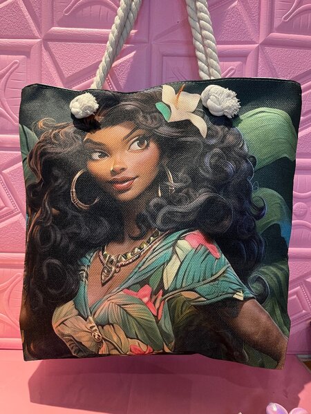 Sac en toile illustré