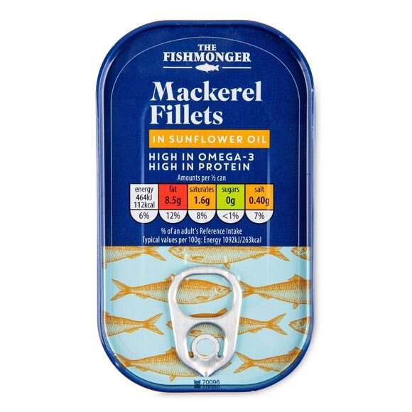 The Fishmonger | Nixe  Mackerel Fillets 125g