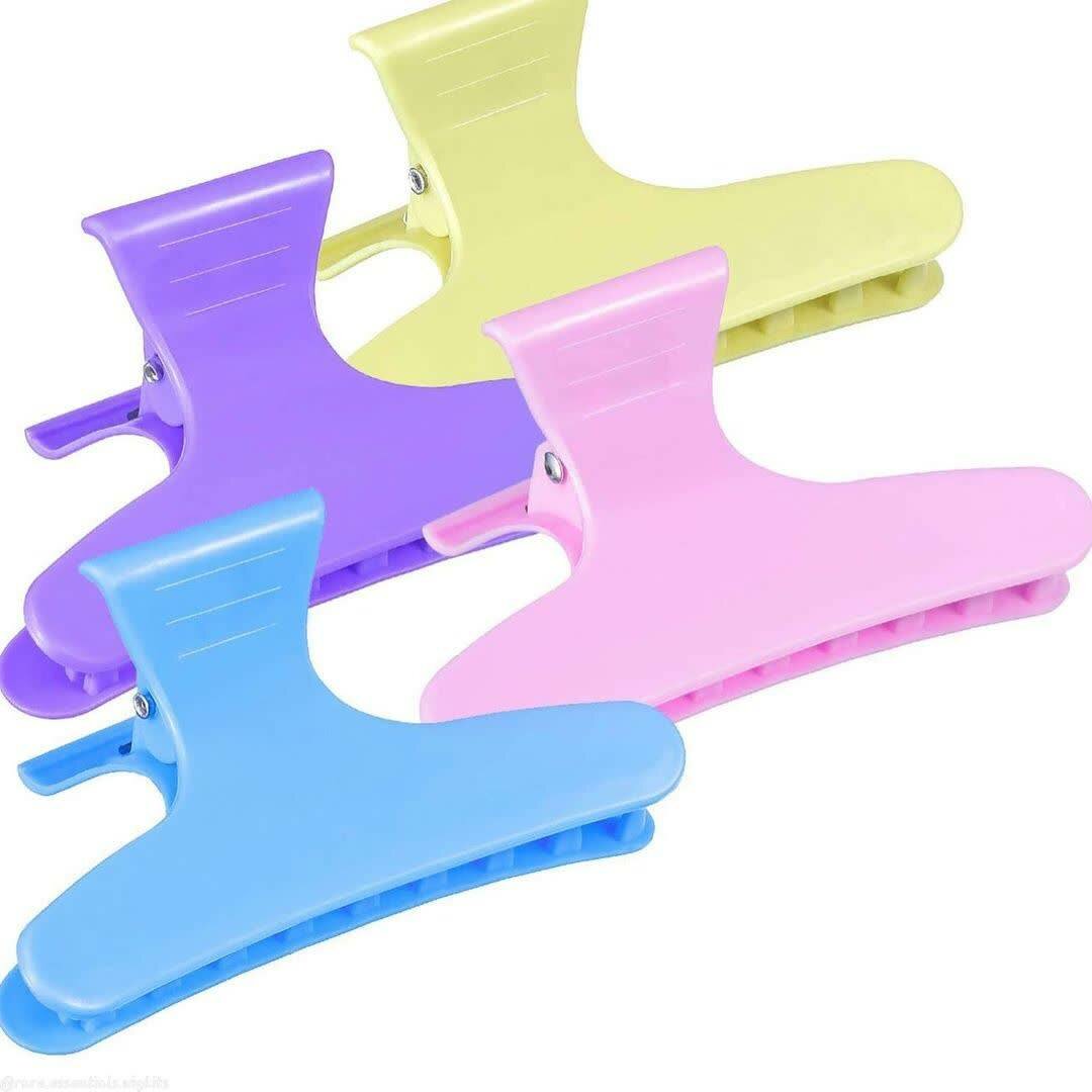 Butterfly Section Hair Clips