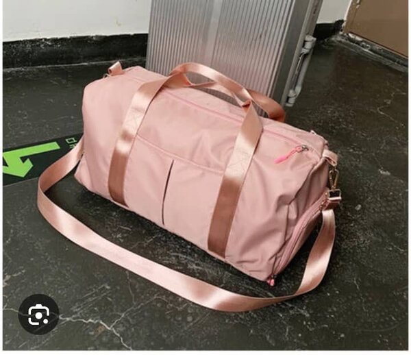 Sac de sport rose élégant