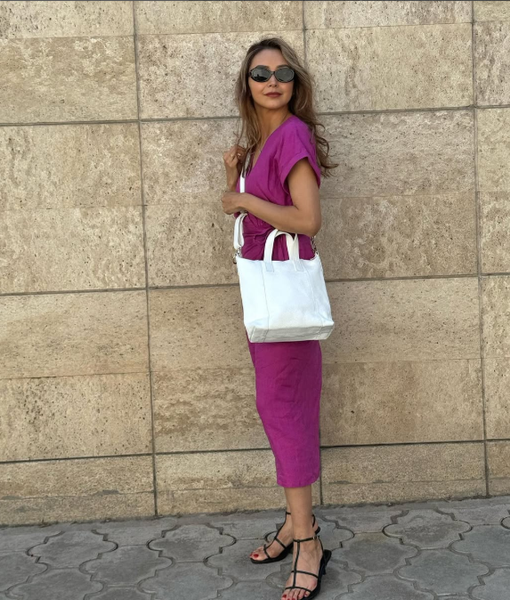 шоппер белый