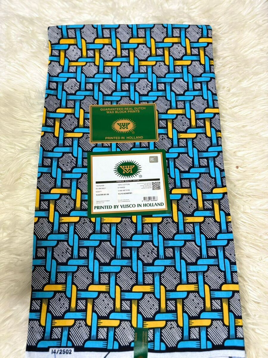 Tissu Wax Hollandais Authentique