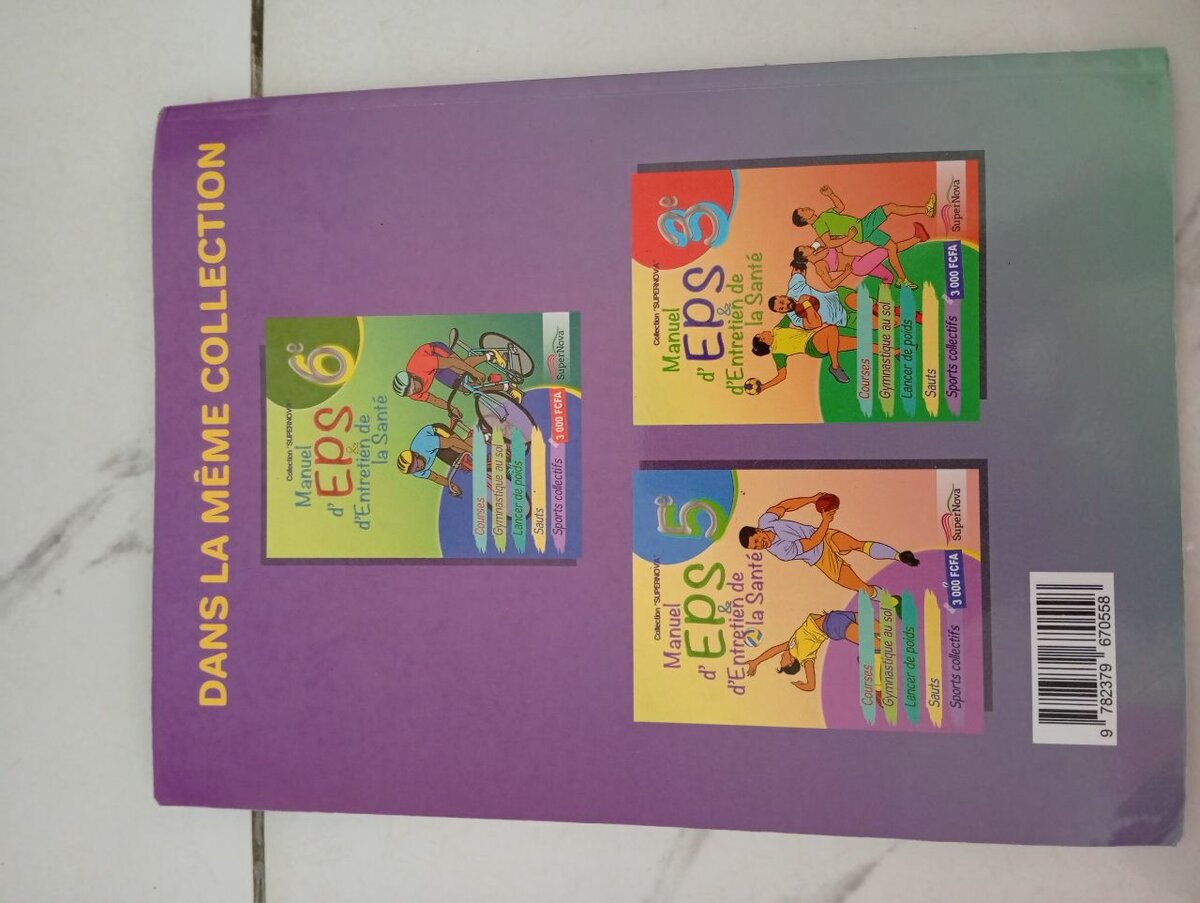Manuel EPS & Santé 4ème