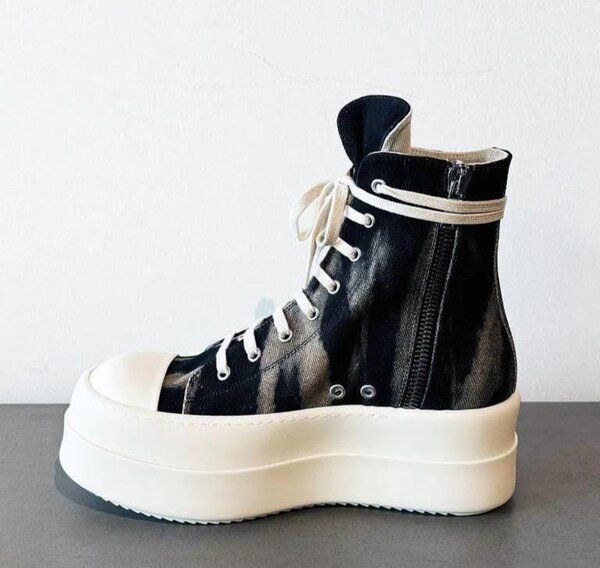 Baskets montantes à plateforme unisexes