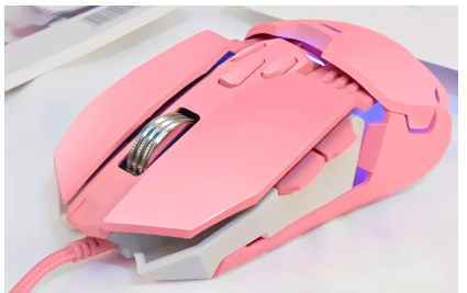 RGB Gaming Mouse with 5 Buttons - WEIGHT & DPI Adjustable