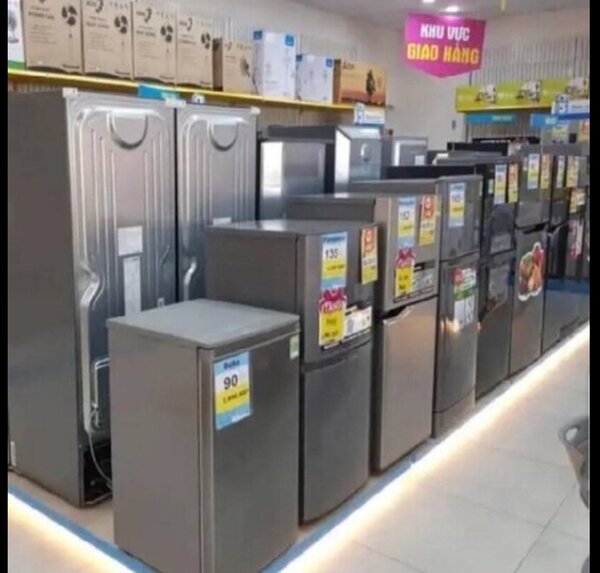 DIFFERENT BRANDS AND SIZE FRIDGES