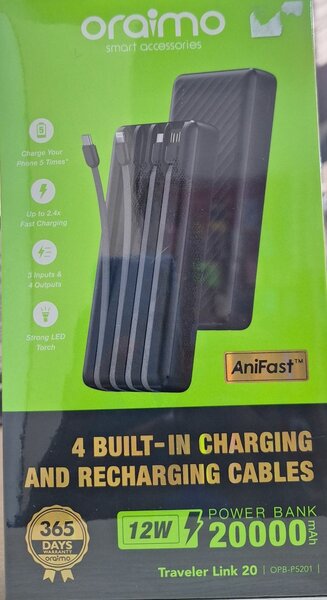ORAIMO 20,000 MAH