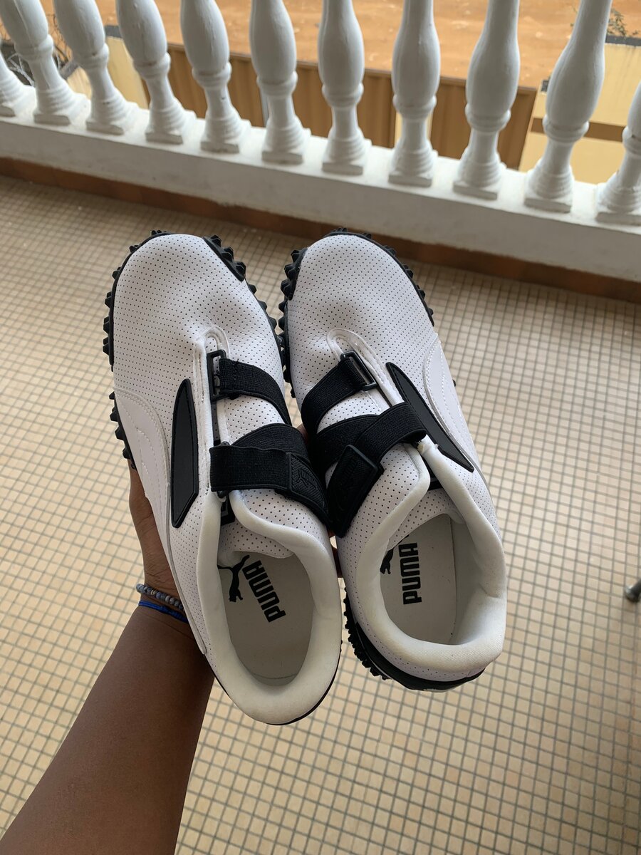 Puma mostro perf blanc