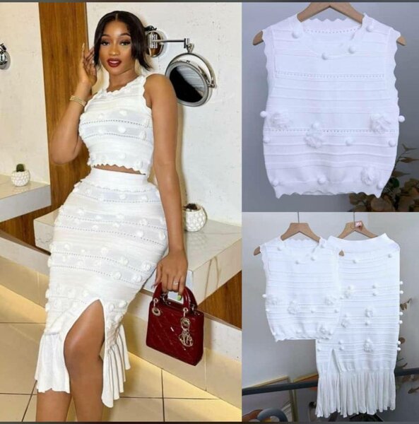 Chic ensemble jupe de qualité S M L XL 2XL