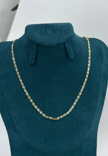 Позолоченные цепочки с пробой 585