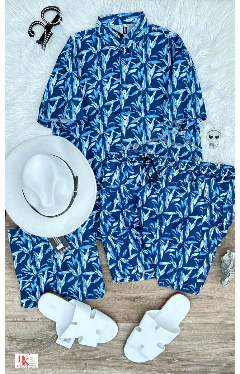 Ensemble tropical en été pour hommes